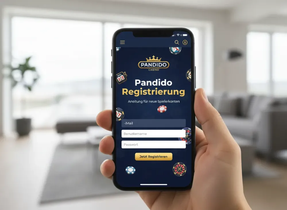 Pandido registrierung Anleitung für neue Spieler